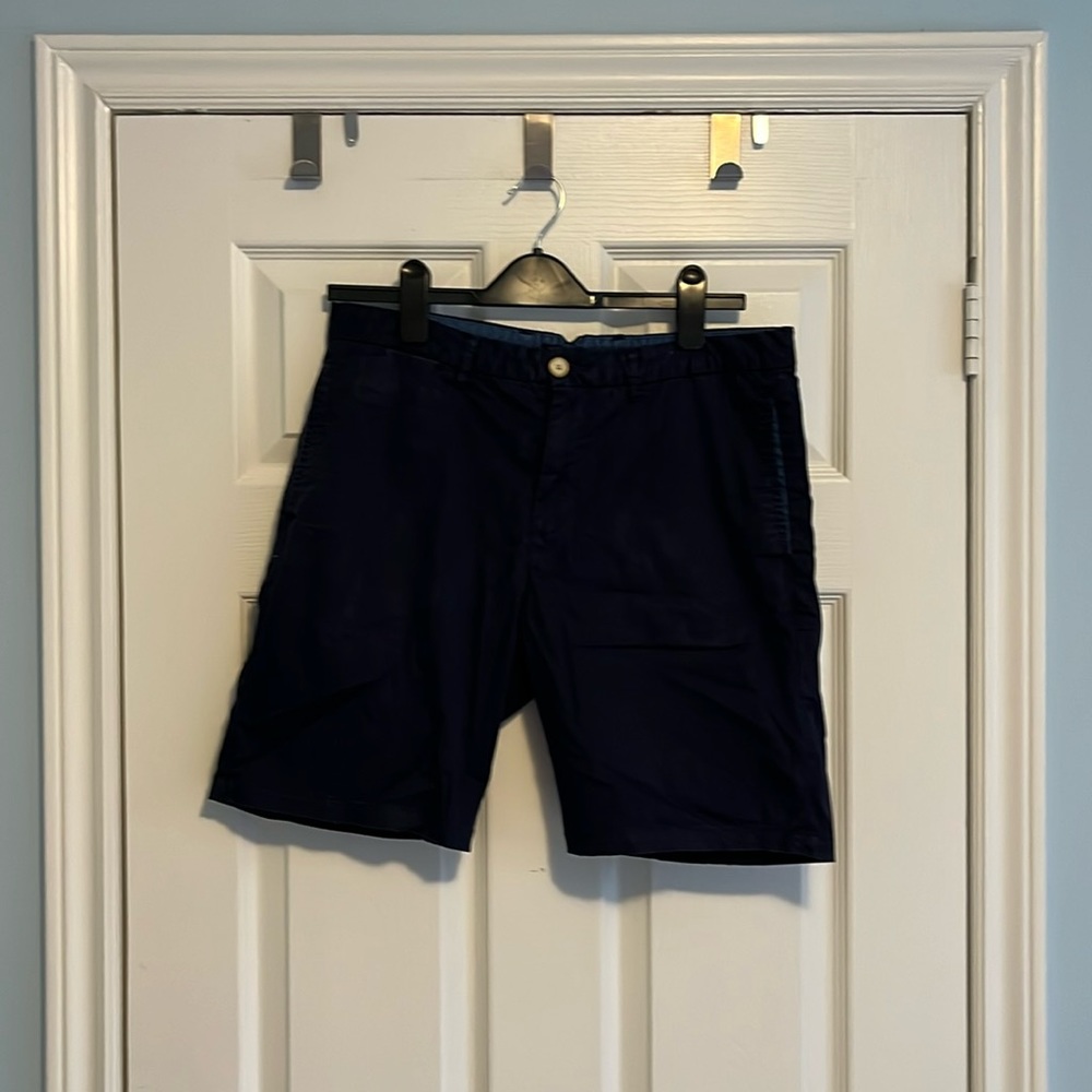 Scotch & Soda Navy Blue Shorts [Size: 31]